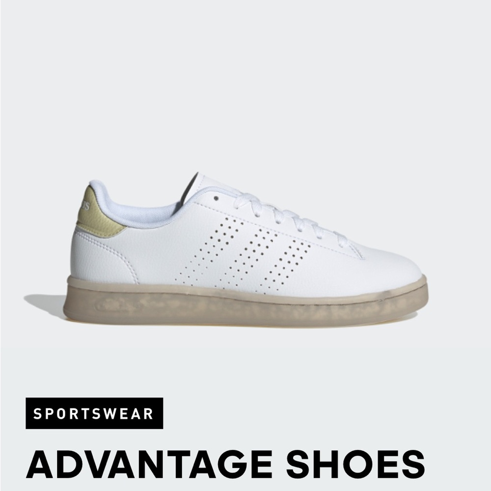 NWOB Adidas women’s Cloudfoam Advantage Eco sneaker size 7
